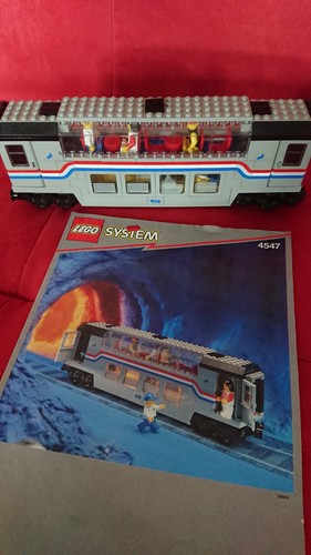 Lego eisenbahn waggon 4547 - lego, 9v