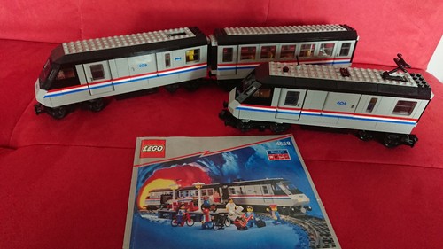 Lego eisenbahn 4558 metroliner - eisenbahn,