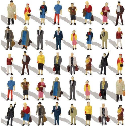 Modelleisenbahn figuren set - figuren,