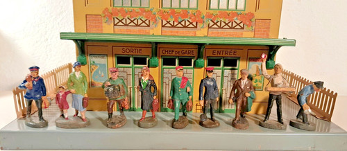 Spur eisenbahn figuren 9 - 0-1,