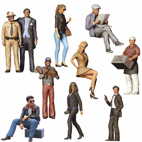 Figuren resin - 1:87,