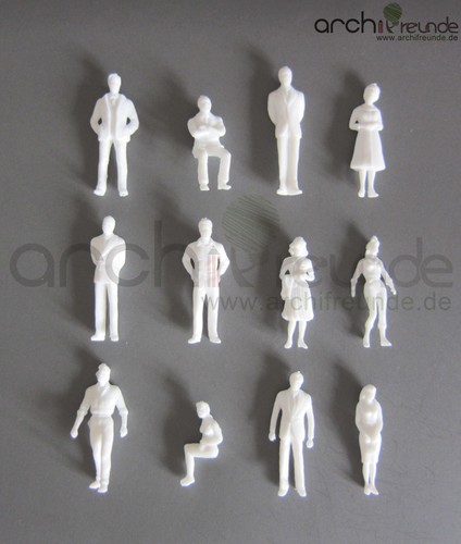 Stehende figuren weiß - x,