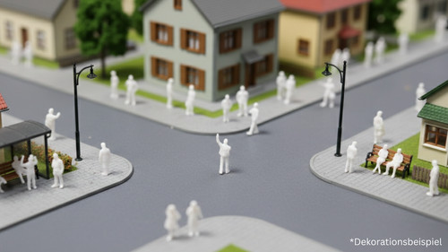 Stück modell figuren weiß - stück,