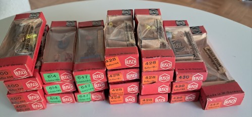 22x busch eisenbahn vintage - 22x,