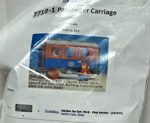 Lego 7818 eisenbahn - lego,