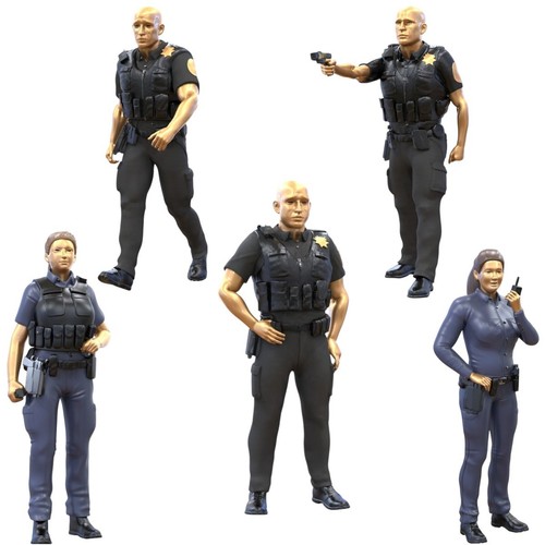 Polizisten spur h0 - 1:87,