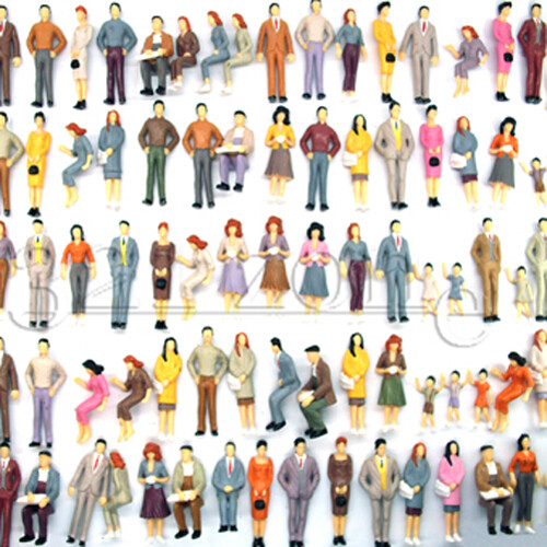 100 stk figuren sitzend - 100,