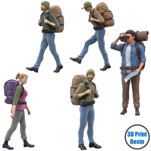 Wanderer bergsteiger - 1:87,
